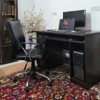 صندلی جک دار چرخدار