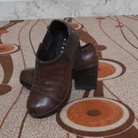 کفش نیم چرم سایز۳۷ نو