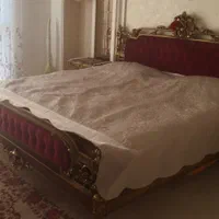 ست تخت خواب کلاسیک چوب راش و منبت ظریف-آباژور چینی|تخت و سرویس خواب|تهران, دربند|دیوار