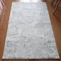 فرش طوسی آبی ۱ در ۱.۵ متر ترک|فرش|تهران, کوی بیمه|دیوار