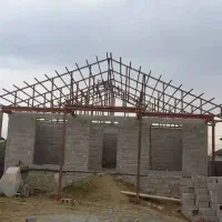 اجرایه سقف سوله با خرپا و سقف کرومیت سبکسازی