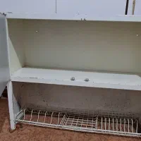 کابینت آبچکان دو درب|آب‌چکان و نظم‌دهنده ظروف|دورود, |دیوار