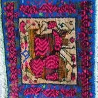 تابلو گل سرخ اسفندقه