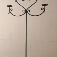 جا شمعی و جا گلدانی فرفورژه|صنایع دستی و سایر لوازم تزئینی|شاهینشهر, عطار|دیوار