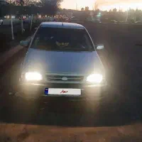 پراید تکسوز نقره ای مدل ۹۰