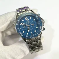 ساعت مچی امگا سی مستر صفحه سورمه ای|ساعت|مشهد, فرهنگ|دیوار