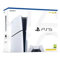 یک دستگاه PS5 با کارتن اسلیم یک تر کپی خور