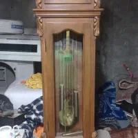 ساعت ایستاده چوبی