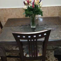 میز نهار خوری 4نفره|میز و صندلی غذاخوری|بوئین زهرا, |دیوار