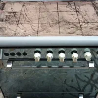 اجاق گاز فر دار پنج شعله وکامپیوتر رو میزی