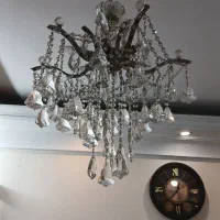 لوستر استیل ۶شاخه