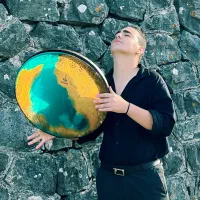 ساز دف|سازهای سنتی|نمین, |دیوار