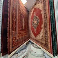 بلوچ فرش ۹ متری لاکی قرمز سبز طوسی نقد اقساط|فرش|مشهد, امیر المومنین|دیوار