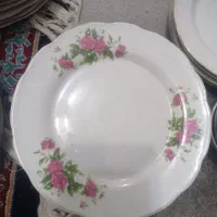 چینی گل صورتی