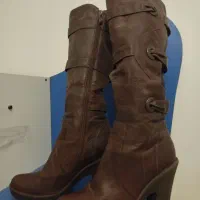 بوت زنانه چرمی