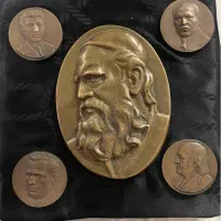 مجموعه مدال و سکه برنز یادبود شوروی کمیاب|کلکسیون سکه، تمبر، اسکناس|تهران, ایرانشهر|دیوار