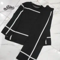 ست  مشکی بافت اکبند سایز ۴۸