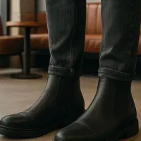 نیم بوت مردانه بغل کش مدل smith-مشکی ویژه|کیف، کفش، کمربند|کرج, شهرک پردیسان|دیوار