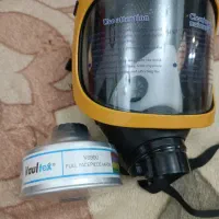 ماسک شیمیایی فیلتر دارvaultex.ولباس ضد اسیدو...
