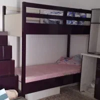 تخت دوطبقه نوجوان جنس های گلس