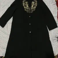مانتو کتی خامه دوزی نو جنس درجه یک مزونی