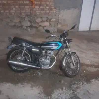 موتور هندا ۱۲۵ پلاک دار