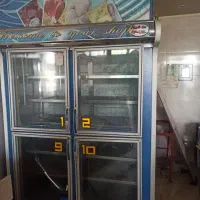 یخچال ویترینی۶در  و فریزرویترینی ۴در ترازو باسکول|فروشگاه و مغازه|شیراز, گویم|دیوار
