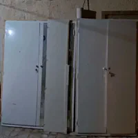 در ب چوبی کمد دیوار  به همراه  چهار چوب|جاکفشی، کمد، دراور|همدان, |دیوار