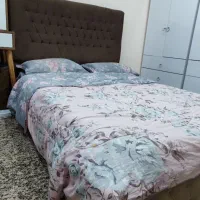 تخت خواب دو نفره با تشک طبی