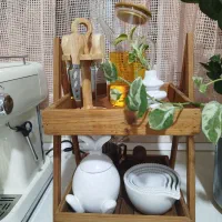 شلف دو طبقه و رایزرچوبی