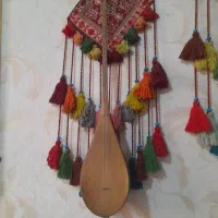 دوتار خوش صدا|سازهای سنتی|بجنورد, |دیوار