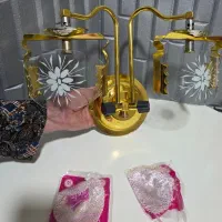 چراغ توری گازی و دیگ روحی  لعابی
