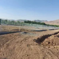 زمین فنس شده با آب ملکیتی عقیل آباد گوار شایگان