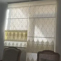 پرده نو مدل رومن در ابعاد ۹۰در ۲/۶۰|پرده، رانر، رومیزی|تهران, هفده شهریور|دیوار