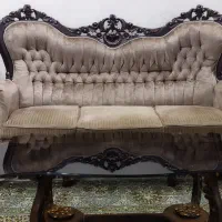 مبل ۹ نفره با چوب راش|مبلمان خانگی و میز عسلی|اصفهان, شهریار|دیوار