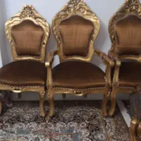 مبل ۹نفره کاملا سالم با عسلی|مبلمان خانگی و میز عسلی|خمین, |دیوار