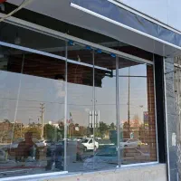 نصب شیشه سکوریت(میرال) کرکره برقی/ نمای کامپوزیت