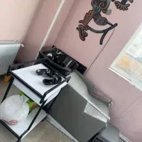 صندلی برقی پدیکور سرشور آینه دفرمه ترولی تخت مژه|آرایشگاه و سالن‌های زیبایی|فردیس, سپید دشت|دیوار