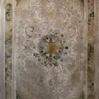 فرش وینتیج ۱۲۰۰شانه سبز