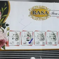 ست قوری و کتری لعابی