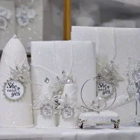 ست بله برون و مزون عروس|لباس|آران و بیدگل, |دیوار