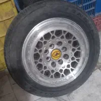 رینگ استیل 13با لاستیک