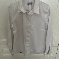 شومیز سفید نخی نو