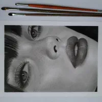 طراحی چهره|تابلو، نقاشی، عکس|اندیمشک, |دیوار