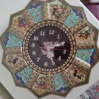 ساعت دیواری خاتم کاری