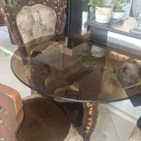 مبلمان استیل چوب گردو اصل|مبلمان خانگی و میز عسلی|تهران, امام زاده حسن|دیوار