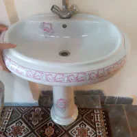 یک گوشی کارکرده و یک روشویی نونو به همراه شیر سالم|موبایل|تبریز, |دیوار