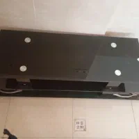 میز زیر تلویزیونی شیشه ای