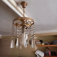 لوستر برنجی قدیمی