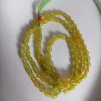 تسبیح شاه مقصود قدیمی اصلی زرد